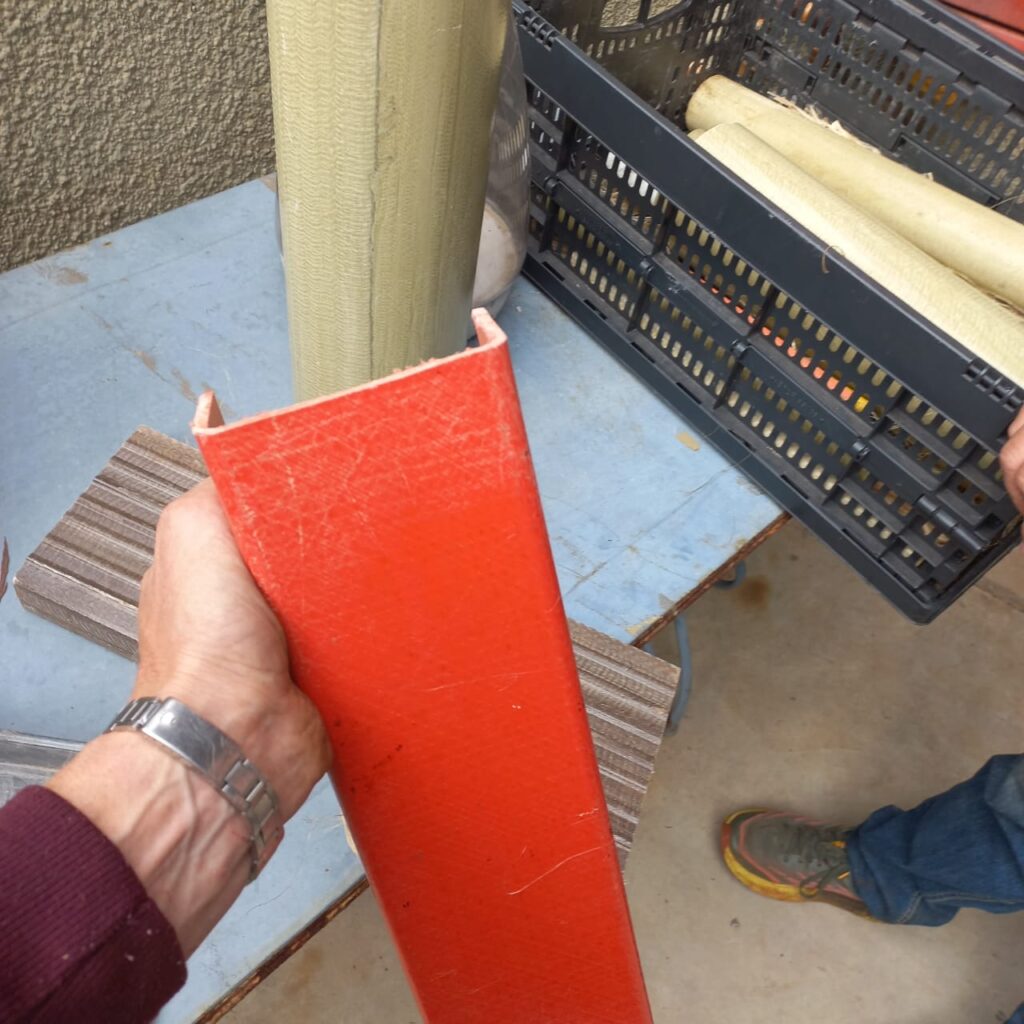 Materials, equipment and project photograph from the Hempsphere shared archive