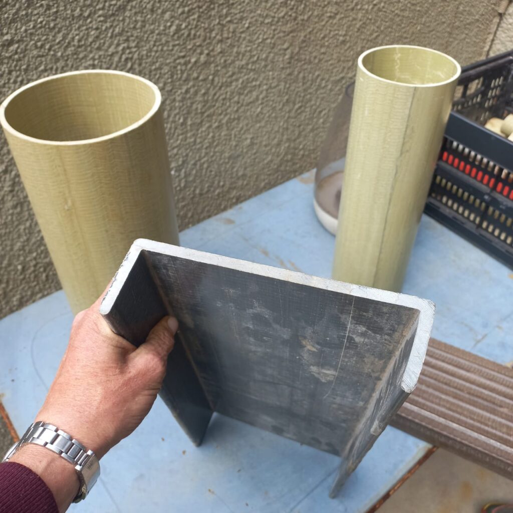 Materials, equipment and project photograph from the Hempsphere shared archive