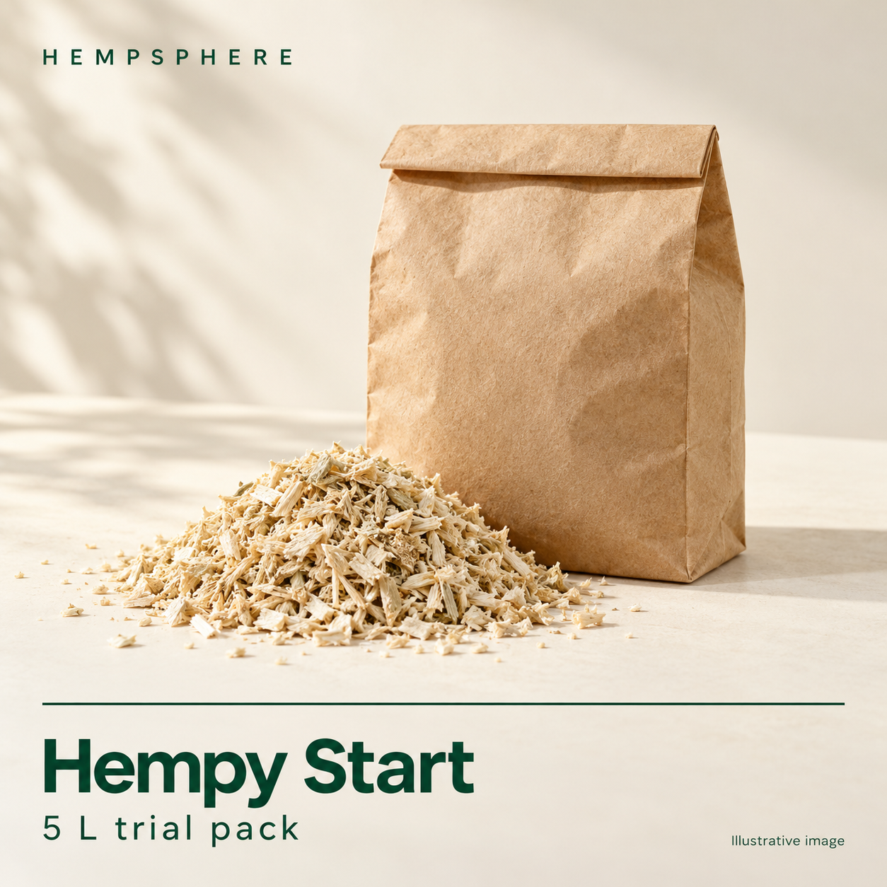Illustrative Hempsphere Hempy Start product card.